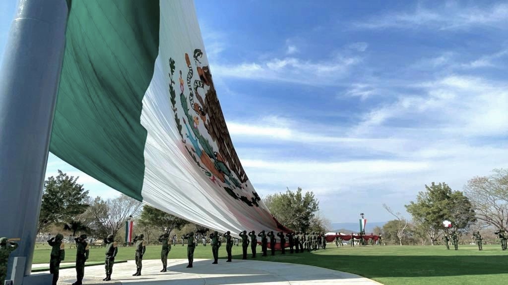 Honores a la Bandera en Iguala
